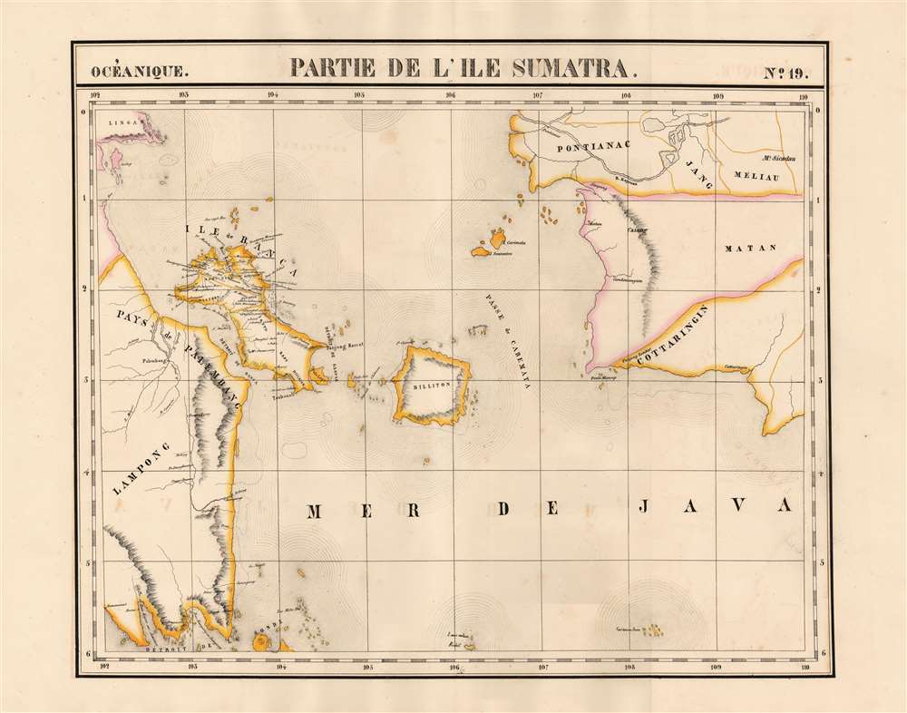 Partie de L'ile Sumatra. Oceanique no. 19. - Main View