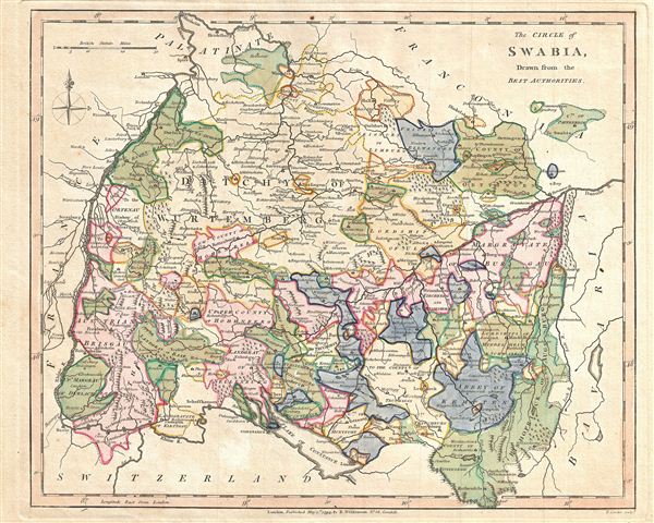 The Circle of Swabia, Drawn from the Best Authorities. - Main View