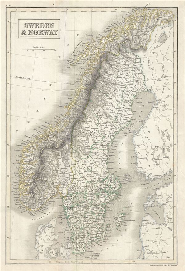 Sweden and Norway. - Main View