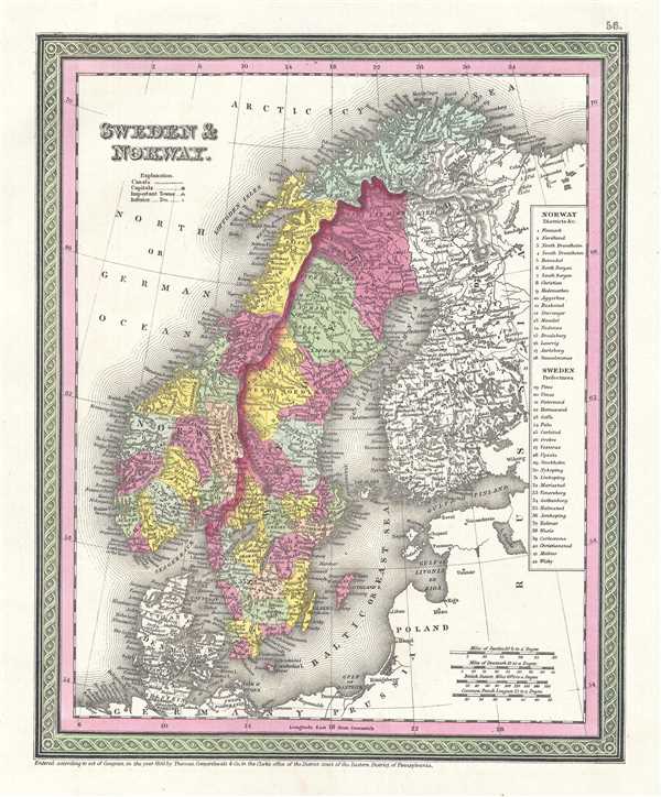 Sweden and Norway. - Main View