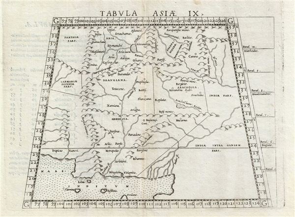 Tabula Asiae IX. - Main View