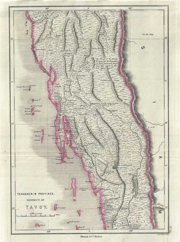 Tenasserim Province, District of Tavoy. - Main View