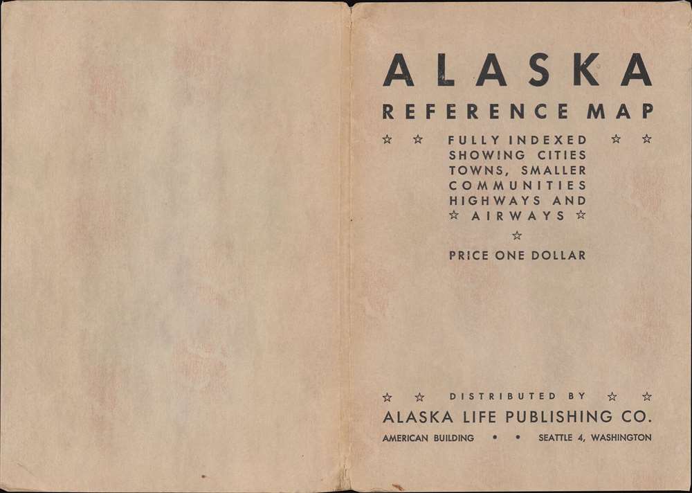 Standard Map of the Territory of Alaska. - Alternate View 2
