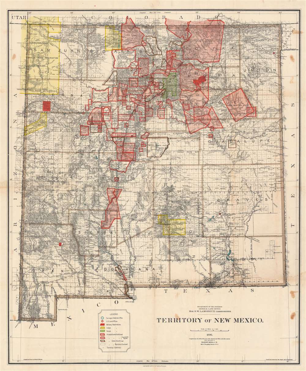 Territory of New Mexico. - Main View