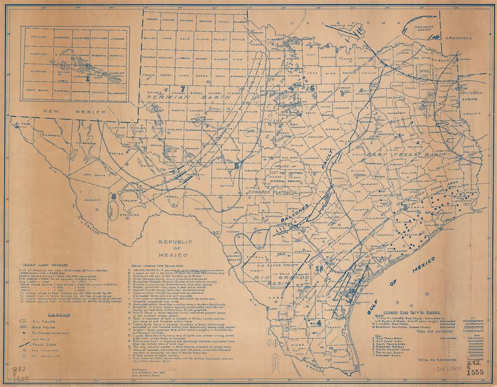 [Texas Oil and Gas Deposits.] - Main View