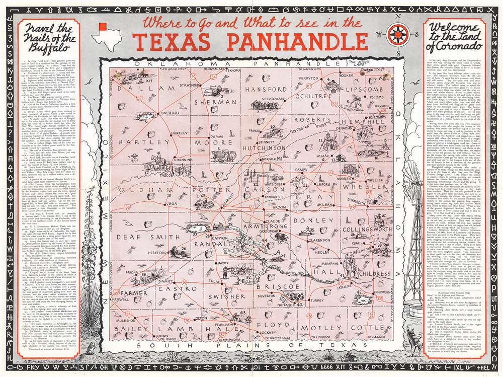 Where to Go and What to See in the Texas Panhandle. - Main View
