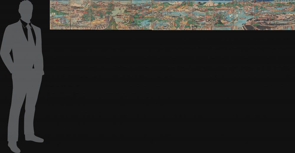 須佐焼 古須佐 色絵易経鬼図鉢 幕末ー明治期 合箱