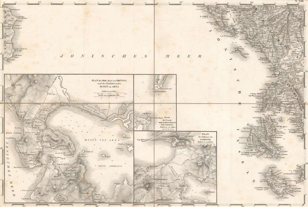 Carte der Europaeischen Tuerkey nebst einem Theile von Kleinasien in XXI. Blattern. - Alternate View 7