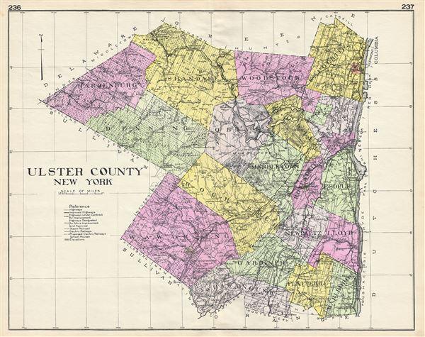Ulster County New York. - Main View