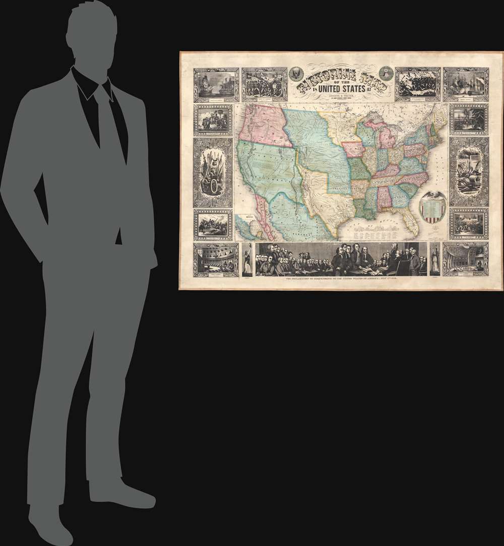 Pictorial Map of the United States. - Alternate View 2