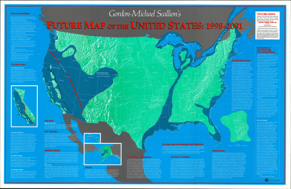 1993 Scallion Doomsday Map of the United States