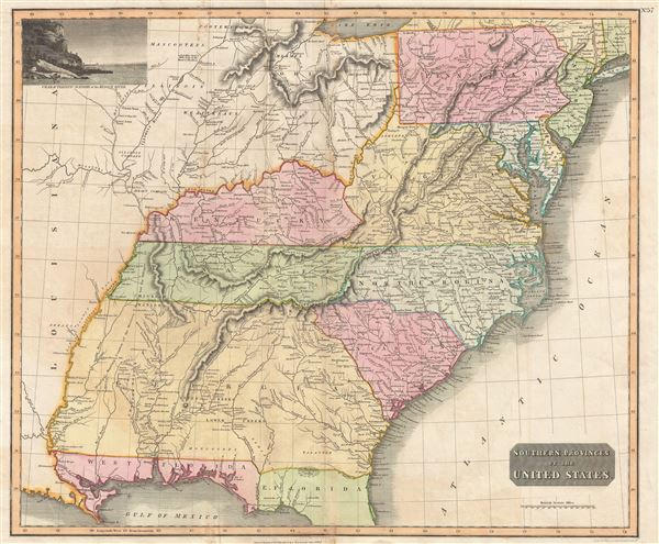 Southern Provinces of the United States. - Main View