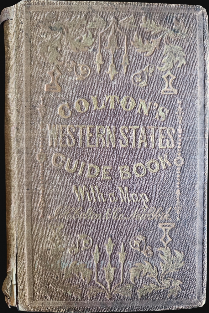 Guide Through Ohio, Michigan, Indiana, Illinois, Missouri, Wisconsin, and Iowa. Showing the Township lines of the United States Surveys, Locations of Cities, Towns, Villages, Post Hamlets, Canals, Rail and Stage Roads. - Alternate View 1