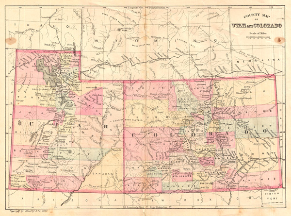 UtahColorado bradley 1881