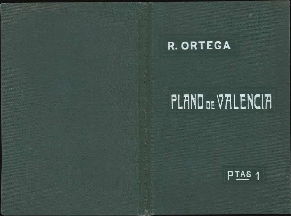 Plano de Valencia. - Alternate View 1