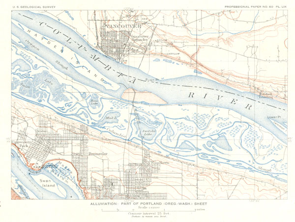 Vancouver City and Island. - Main View