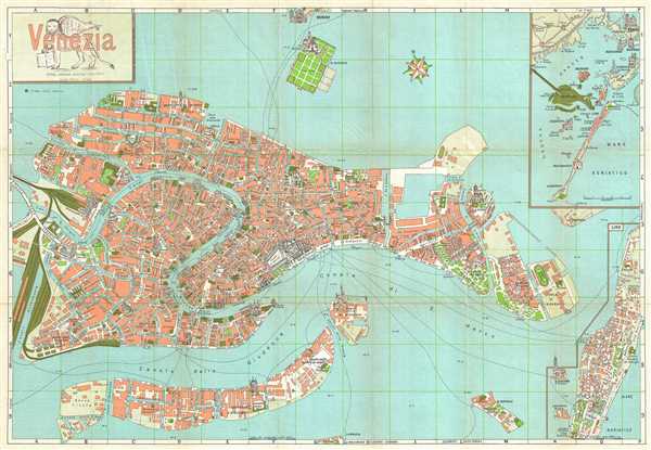 Venezia.: Geographicus Rare Antique Maps