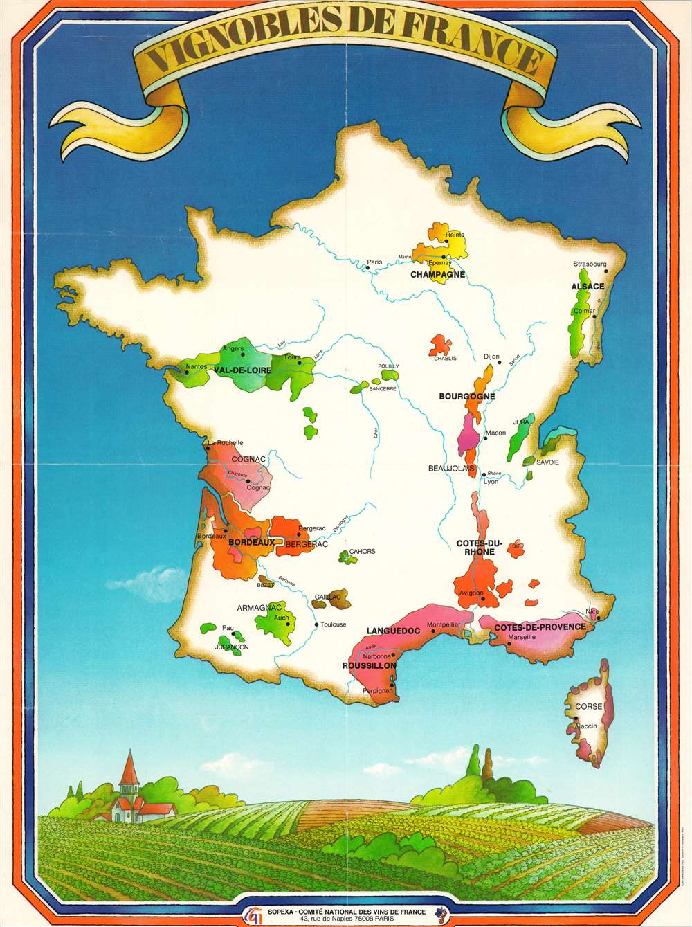 Vignobles de France. - Main View