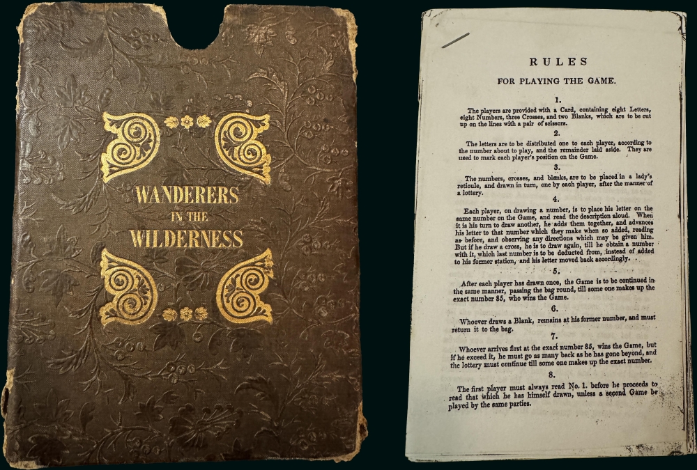 Wallis's New Game of Wanderers in the Wilderness. - Alternate View 1