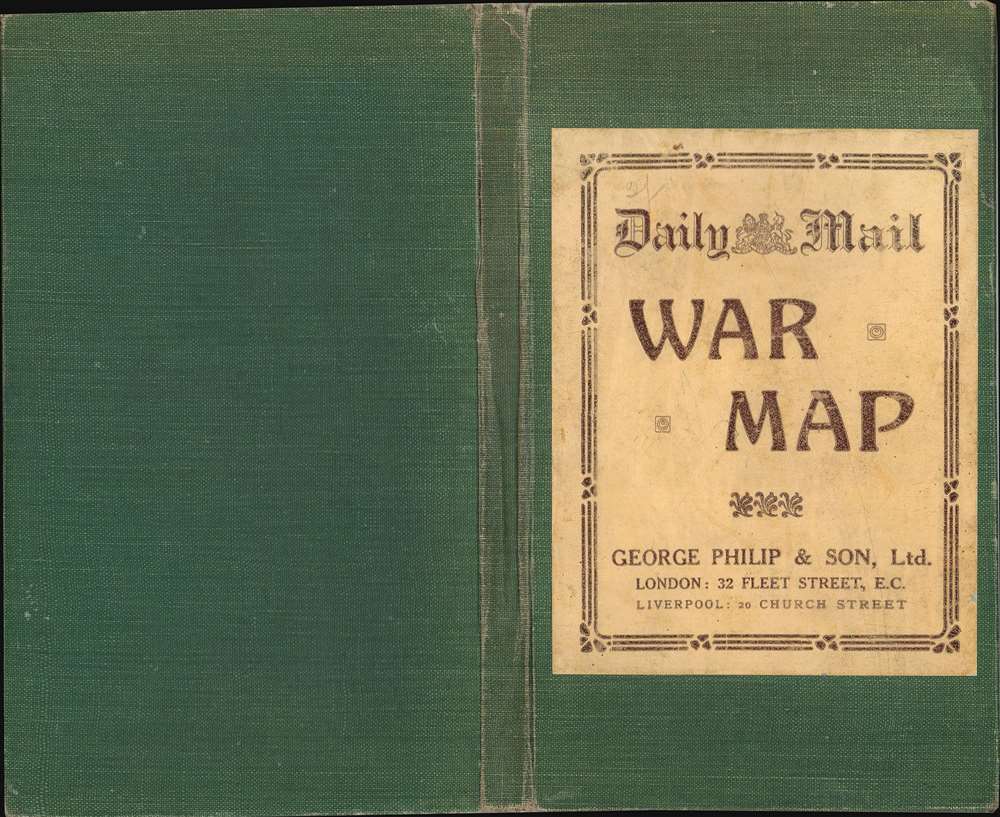 Daily Mail War Map. - Alternate View 2