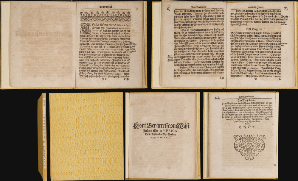 1675 Ambrosius Nidelberg Description of the New World