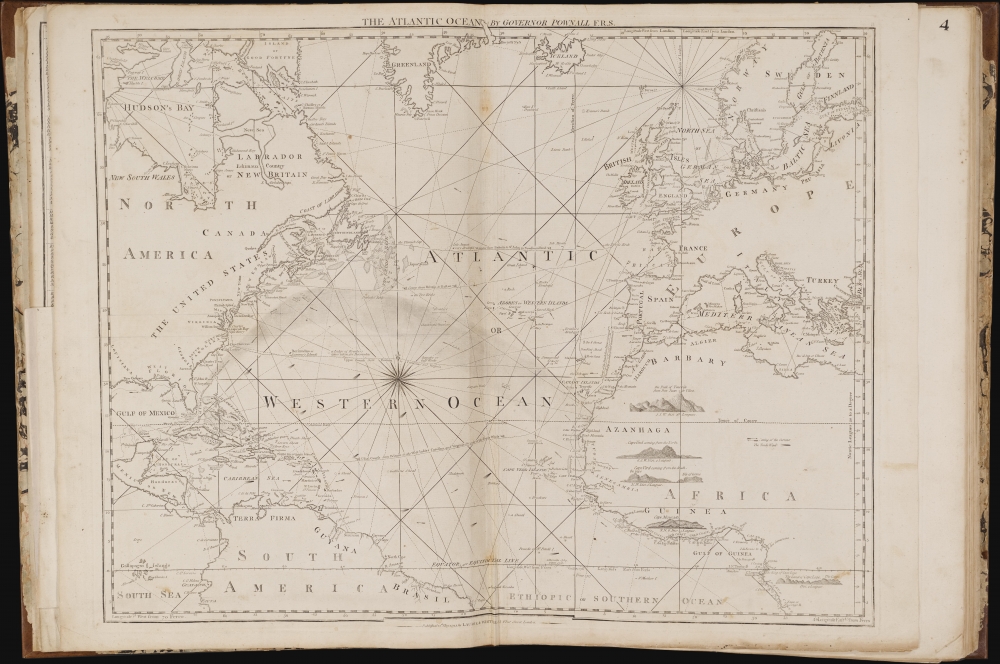 A Complete Pilot for the West-Indies, including the British Channel, Bay of Biscay, and all the Atlantic Islands: done from Actual Surveys. - Alternate View 2