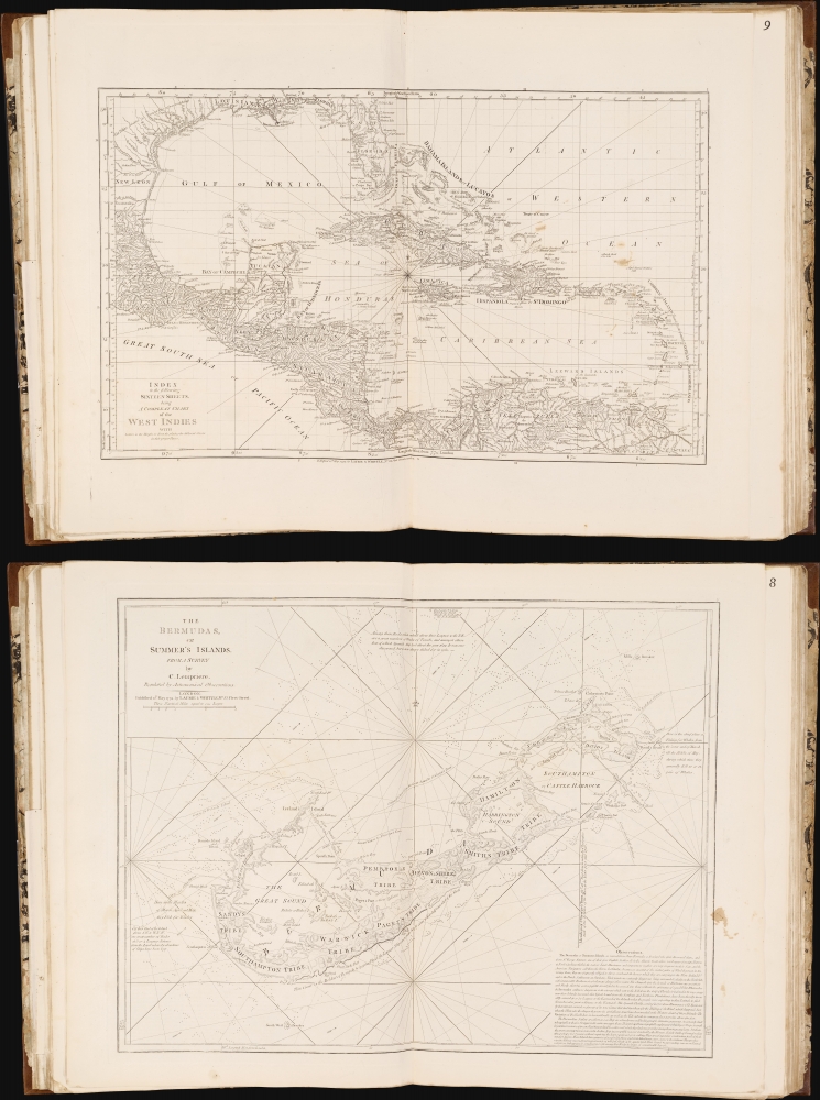 A Complete Pilot for the West-Indies, including the British Channel, Bay of Biscay, and all the Atlantic Islands: done from Actual Surveys. - Alternate View 3