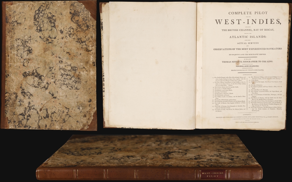 A Complete Pilot for the West-Indies, including the British Channel, Bay of Biscay, and all the Atlantic Islands: done from Actual Surveys. - Main View