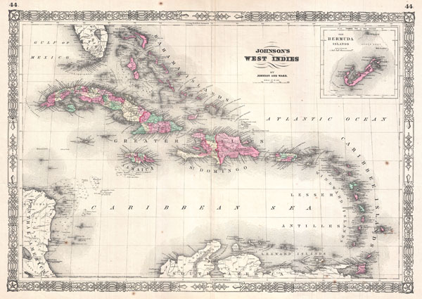 Johnson's West Indies. - Main View