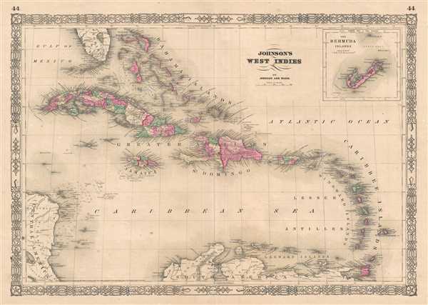 Johnson's West Indies. - Main View