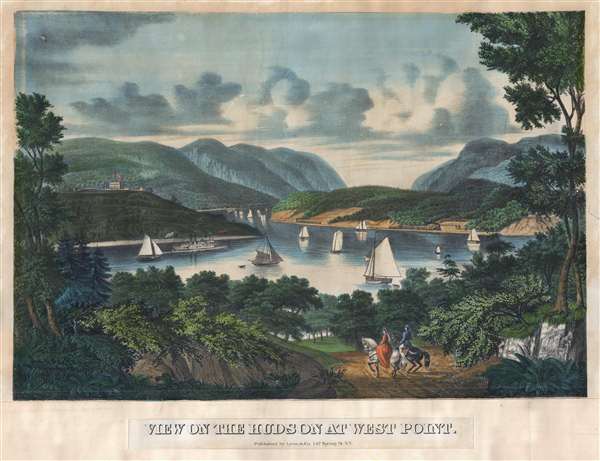 View on the Hudson at West Point. - Main View