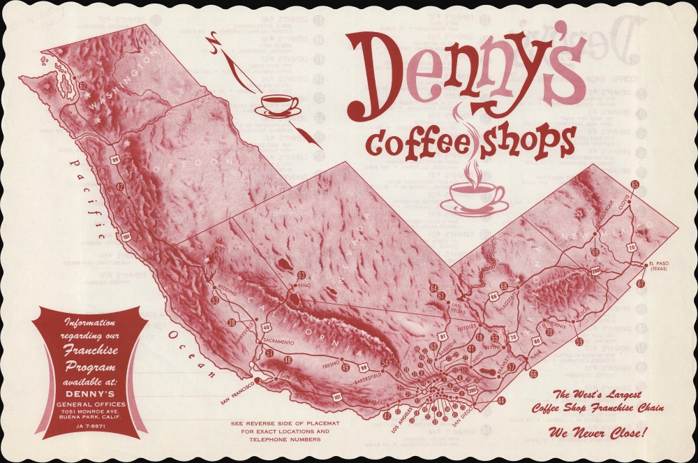 Denny's, the diner chain founded in California, started with a