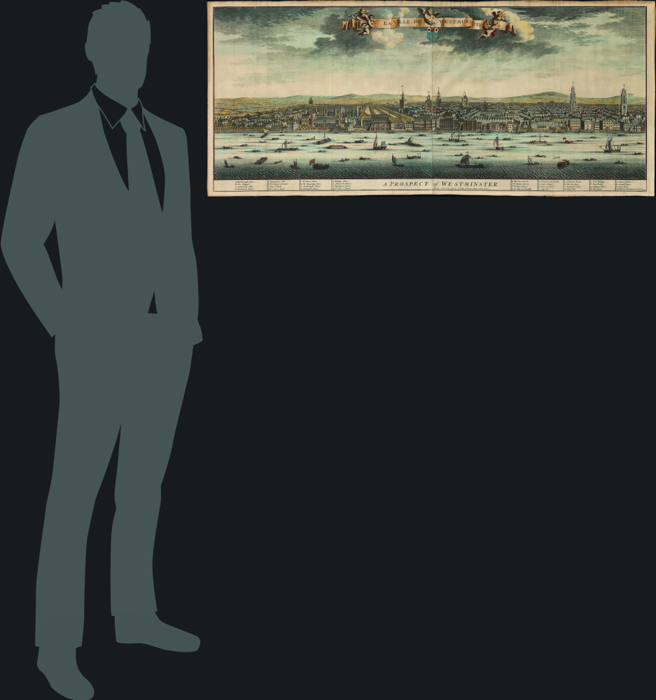 La Ville de Westmunster. / A Prospect of Westminster. - Alternate View 1