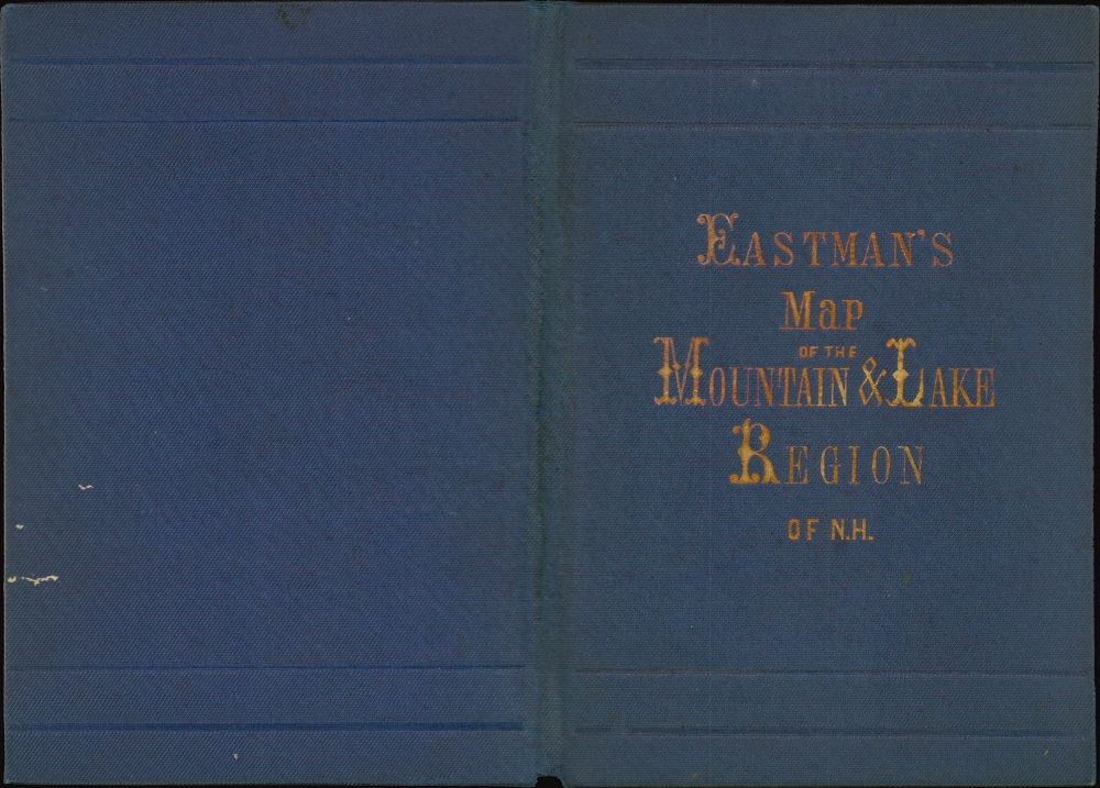 Eastman's New Map of the White Mountains. - Alternate View 1