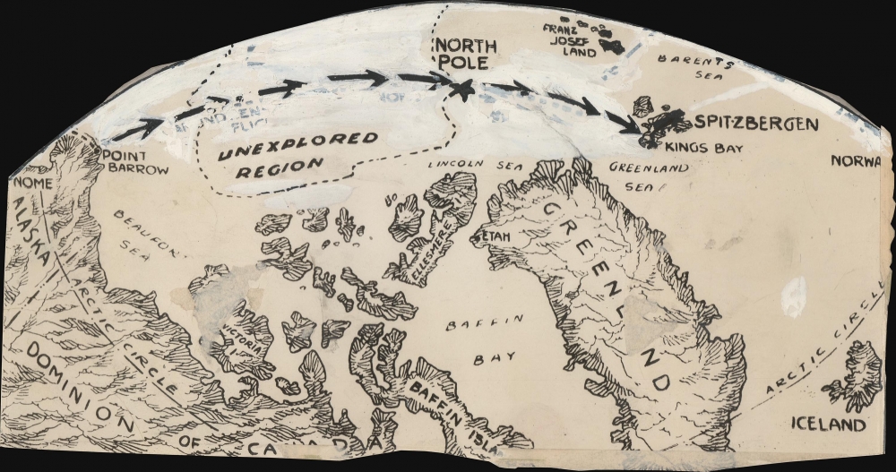 [Wilkins' Flight to Spitsbergen.] - Main View