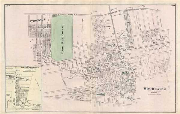 Woodhaven Town of Jamaica Queens Co. - Main View