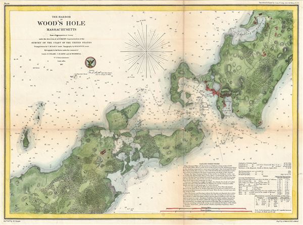 The Harbor of Wood's Hole Massachusetts. - Main View