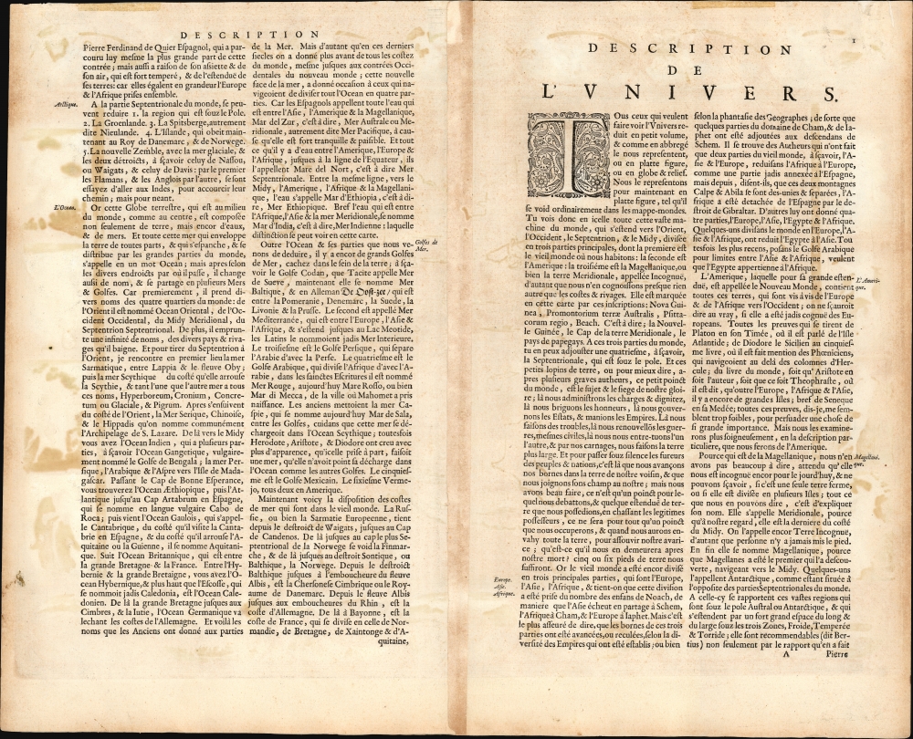 Nova Totius Terrarum Orbis Geographica ac Hydrographica Tabula. auct. Guiljelmo Blaeuw. - Alternate View 1