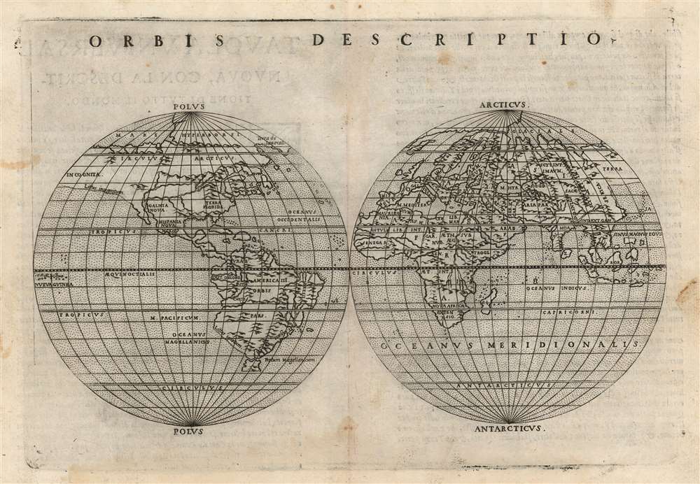 Orbis Descriptio. - Main View