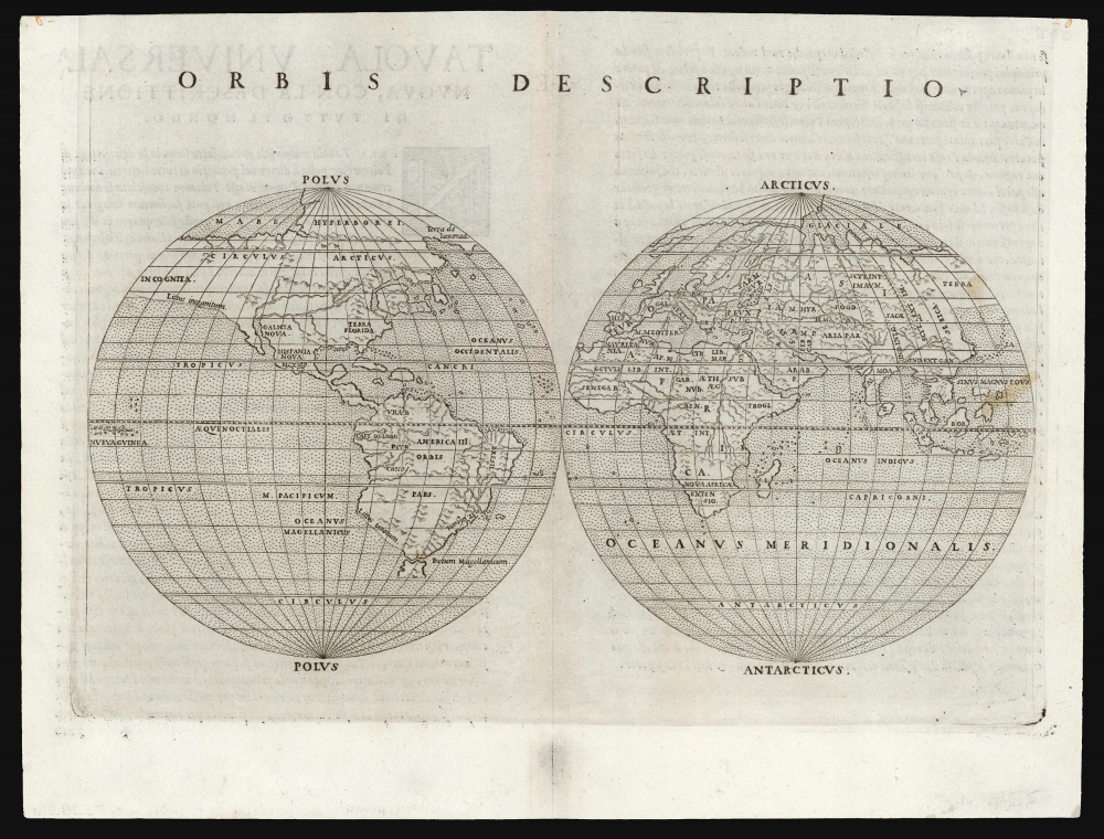 Orbis Descriptio. - Main View