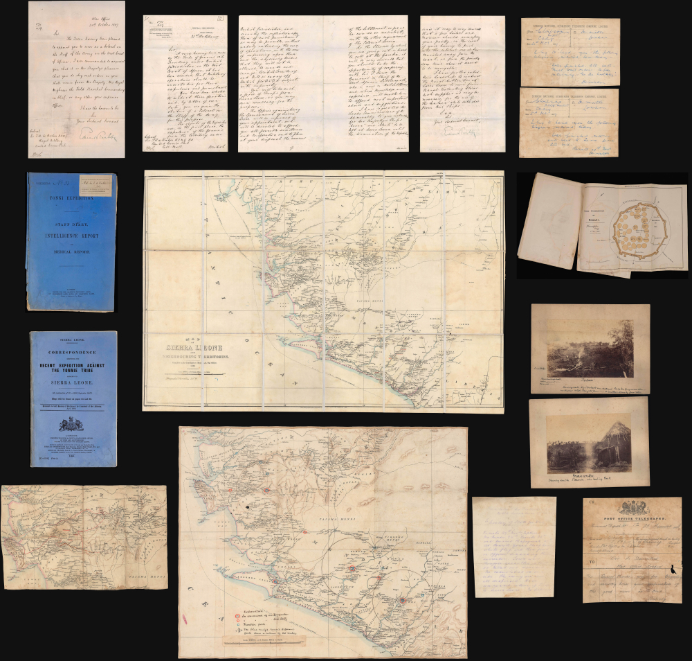 1887 British War Office Yoni Expedition Archive, Sierra Leone