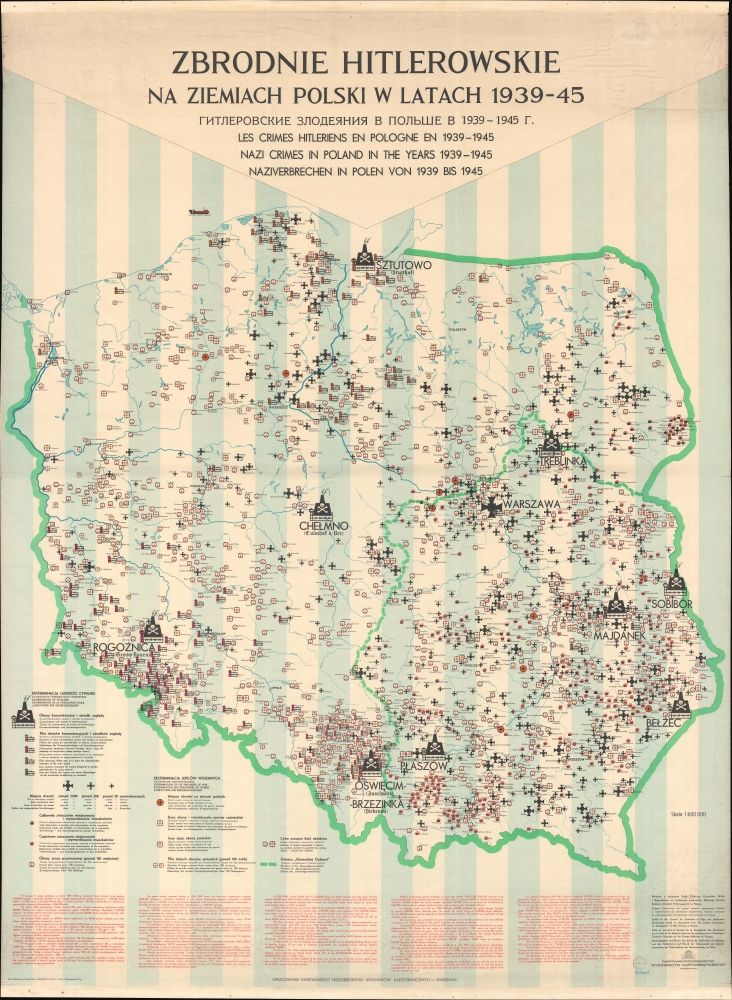 Zbrodnie Hitlerowskie na Ziemiach Polski w Latach 1939-45. [Hitler's Crimes in Poland 1939-45.] - Main View