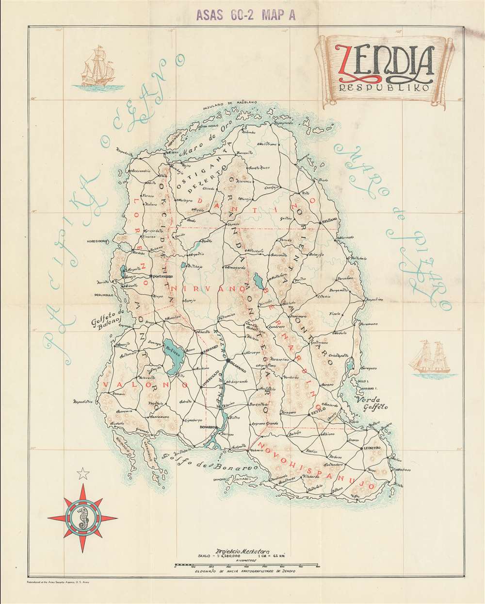 Zendia Respubliko (ASAS 60-2 MAP A)/ Norda Parto de la Provinco Loreno (ASAS 60-2 MAP B)/ Centra Parto de la Provinco Loreno (ASAS 60-2 MAP C). - Alternate View 1