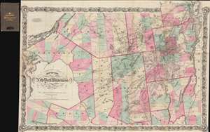 1869 Ely Map of the Adirondacks (first accurate map of the Adirondacks!)