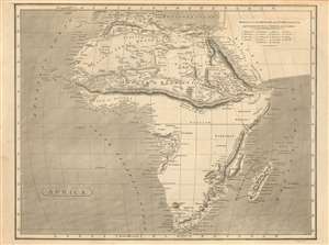 1802 Arrowsmith Map of Africa