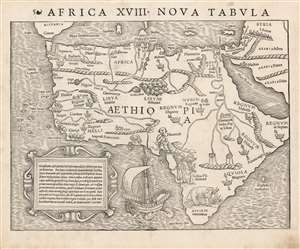 1540 Munster Map of Africa - FIRST EDITION / FIRST STATE!