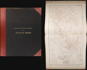 1904 Alaskan Boundary Tribunal 'Atlas of Award' - Signed by Tribunal Members