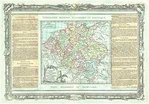 1786 Desnos and de la Tour Map of the German Empire
