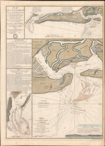 1779 Sartine Map of Amelia Island, Florida