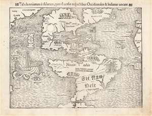 1552 Munster Map of America (first obtainable map of America)